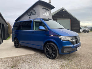 T6.1 Highline - CamperKing conversion 2024 Ravenna Blue SWB Le Mans Campervan
