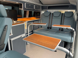 T6.1 Highline - CamperKing conversion 2024 Ravenna Blue SWB Le Mans Campervan