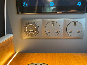 T6.1 Highline - CamperKing conversion 2024 Ravenna Blue SWB Le Mans Campervan