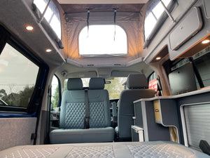T6.1 Highline - CamperKing conversion 2024 Ravenna Blue SWB Le Mans Campervan