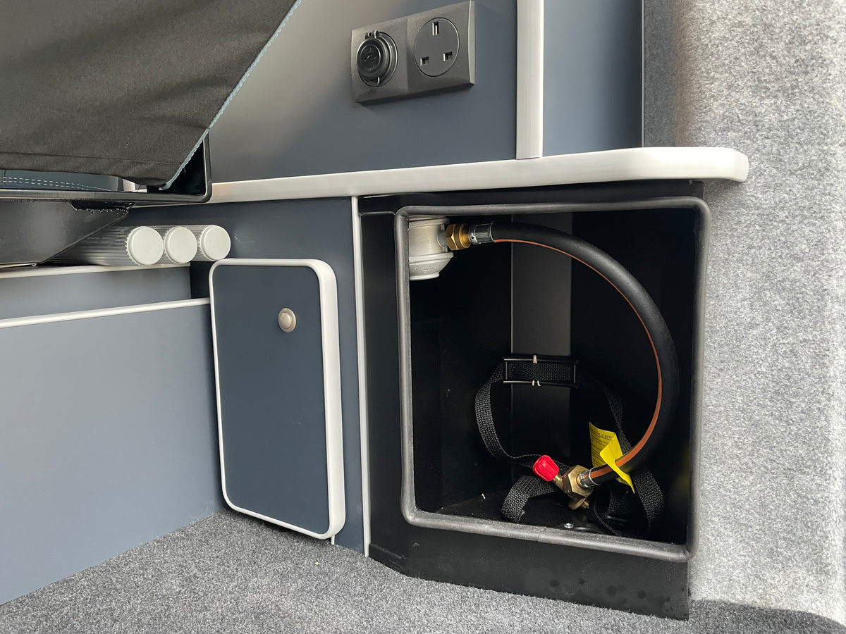 T6.1 Highline - CamperKing conversion 2024 Ravenna Blue SWB Le Mans Campervan