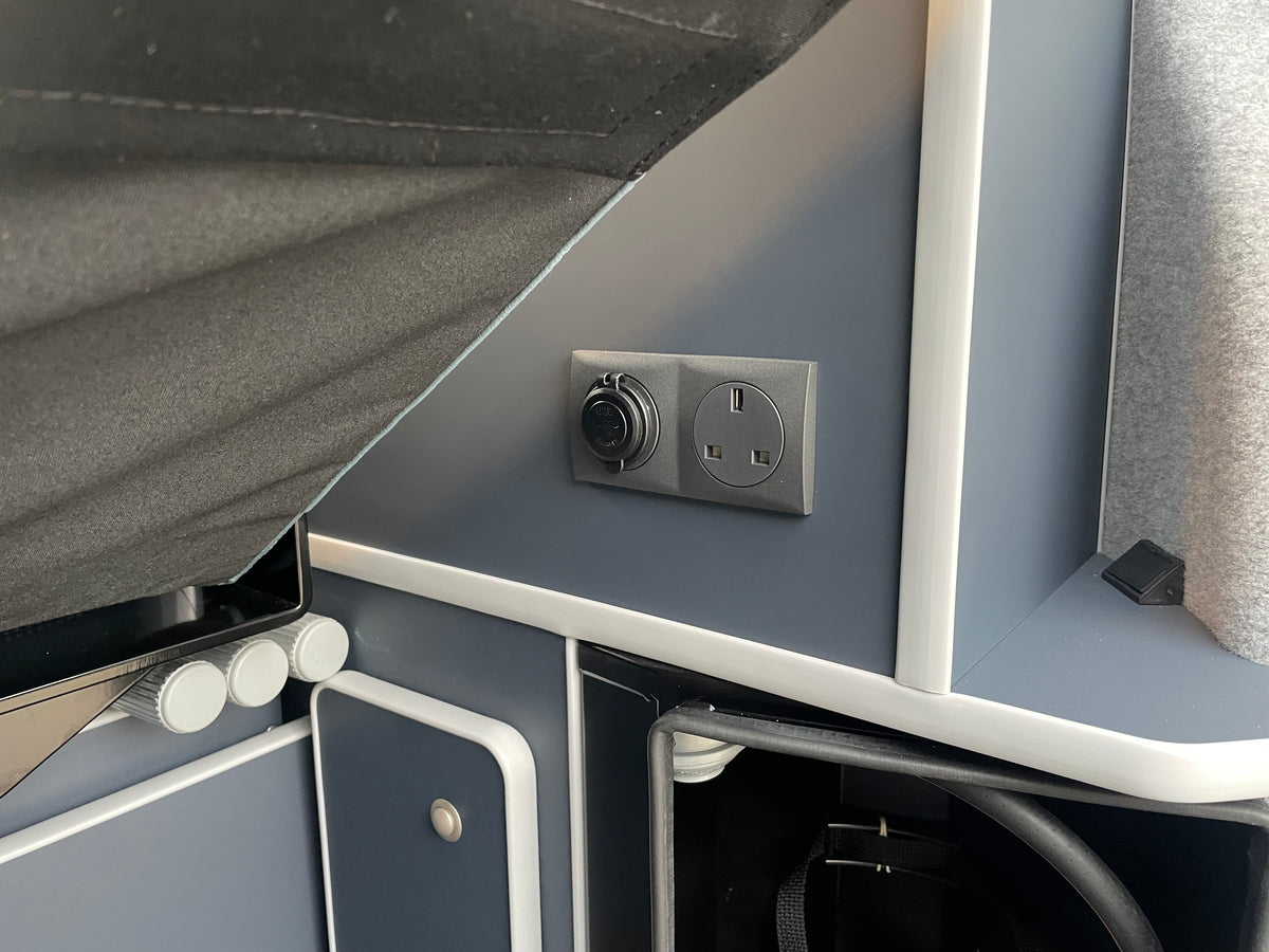 T6.1 Highline - CamperKing conversion 2024 Ravenna Blue SWB Le Mans Campervan