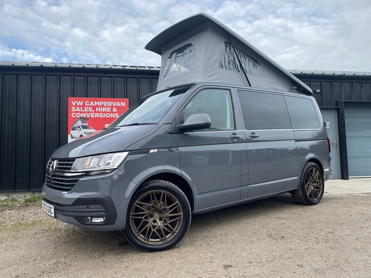 2022 VW Transporter T6.1 Pure Grey SWB Monte Carlo CamperKing Conversion
