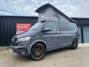2022 VW Transporter T6.1 Pure Grey SWB Monte Carlo CamperKing Conversion