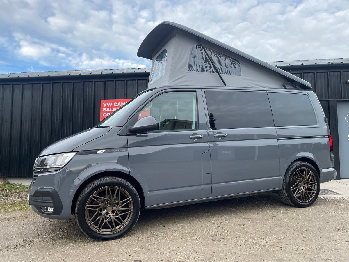 2022 VW Transporter T6.1 Pure Grey SWB Monte Carlo CamperKing Conversion