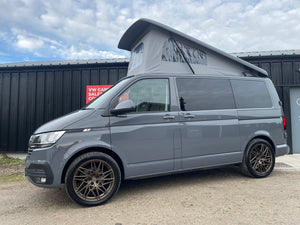 2022 VW Transporter T6.1 Pure Grey SWB Monte Carlo CamperKing Conversion