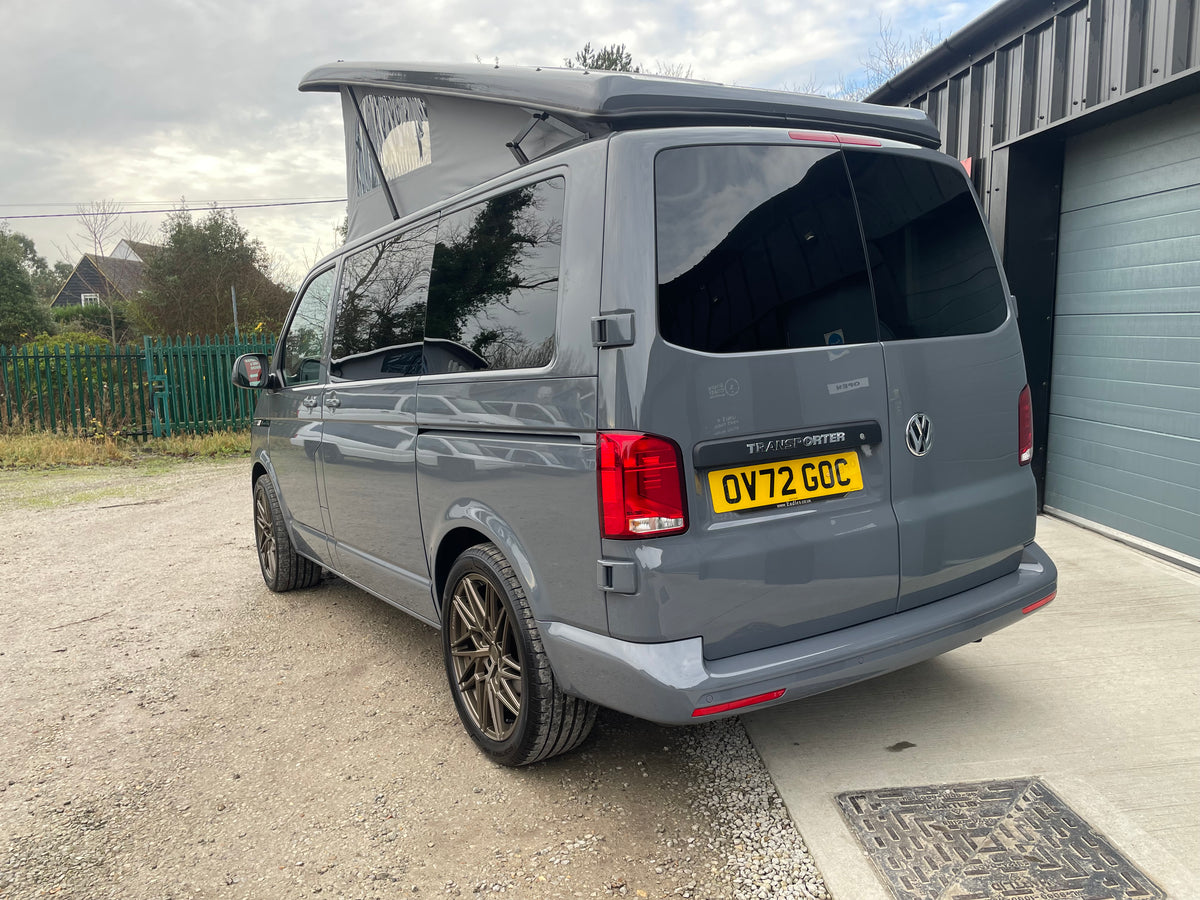 2022 VW Transporter T6.1 Pure Grey SWB Monte Carlo CamperKing Conversion
