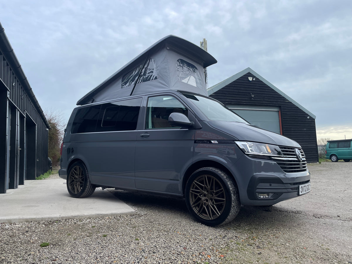 2022 VW Transporter T6.1 Pure Grey SWB Monte Carlo CamperKing Conversion