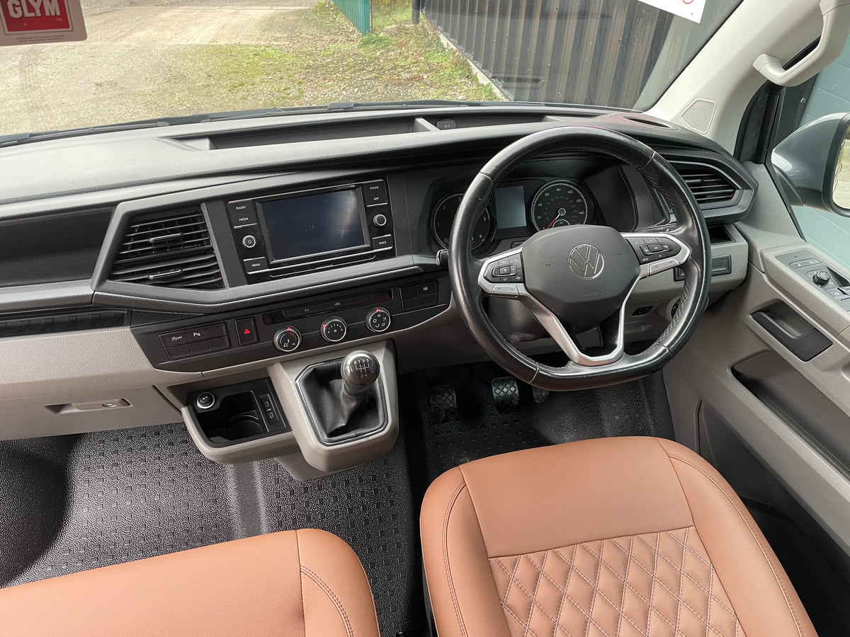 2022 VW Transporter T6.1 Pure Grey SWB Monte Carlo CamperKing Conversion