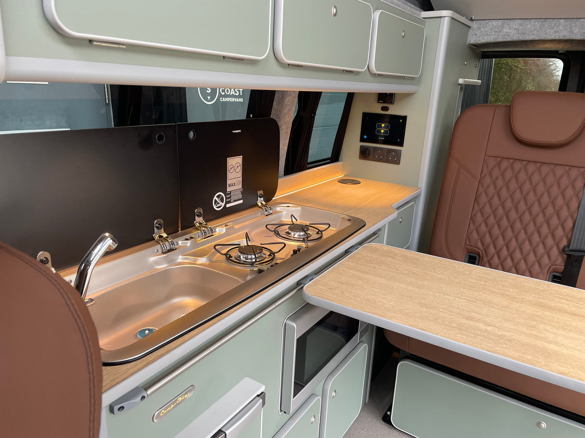 2022 VW Transporter T6.1 Pure Grey SWB Monte Carlo CamperKing Conversion