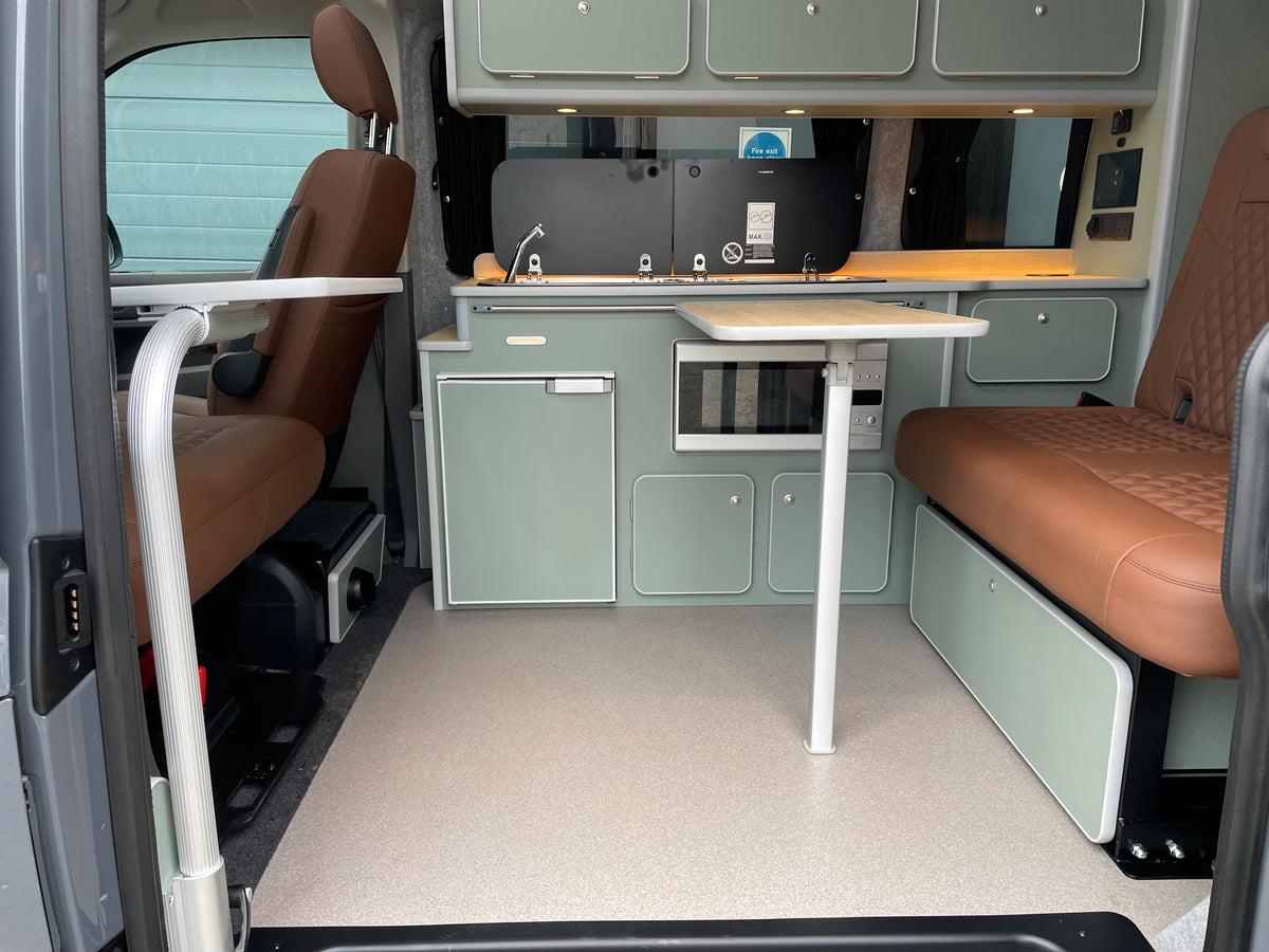 2022 VW Transporter T6.1 Pure Grey SWB Monte Carlo CamperKing Conversion