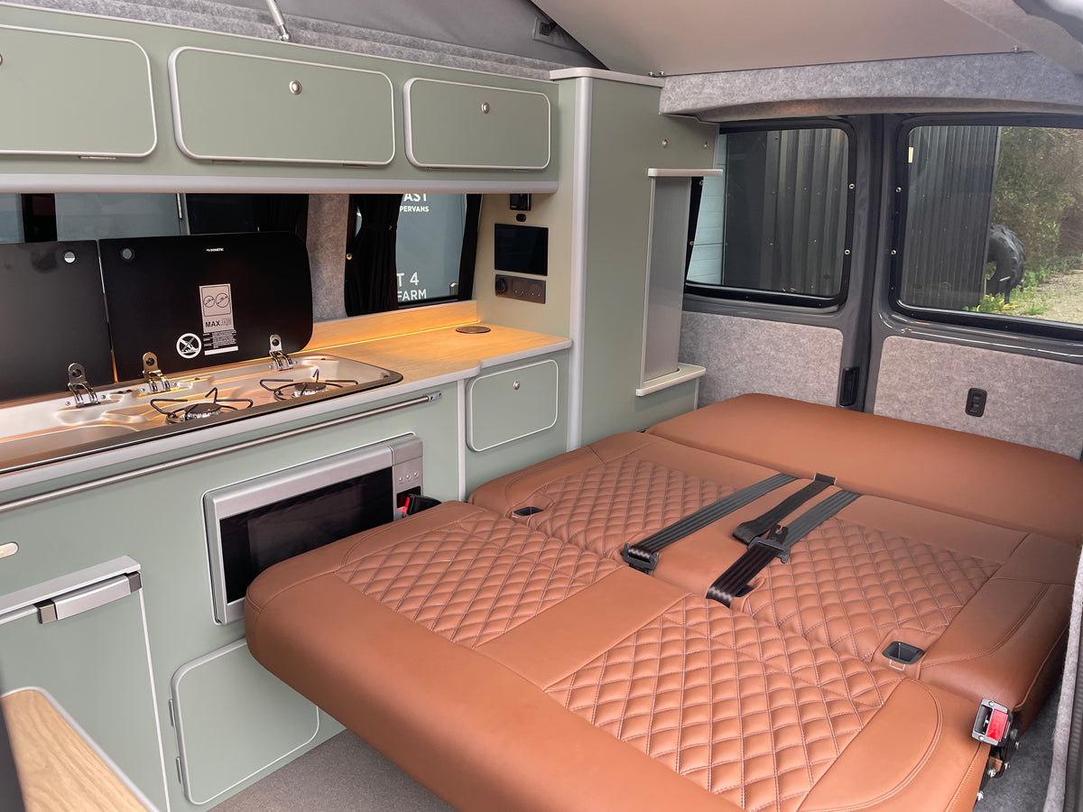 2022 VW Transporter T6.1 Pure Grey SWB Monte Carlo CamperKing Conversion