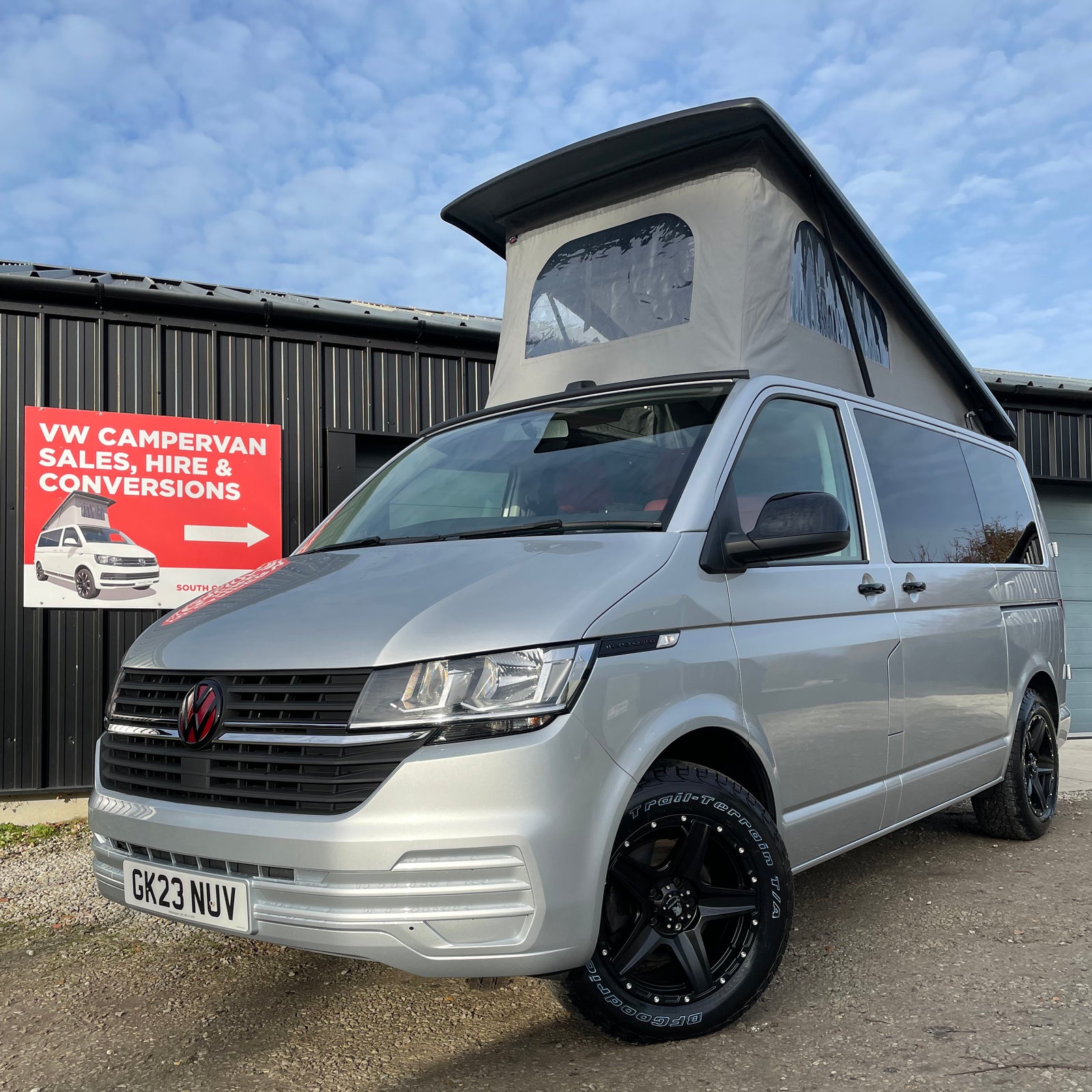 2023 VW Transporter T6.1 Reflex Silver SWB St Tropez CamperKing Conversion