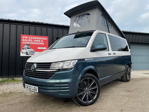 2022 VW Transporter T6.1 Candy White SWB St Tropez CamperKing Conversion