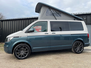 2022 VW Transporter T6.1 Candy White SWB St Tropez CamperKing Conversion