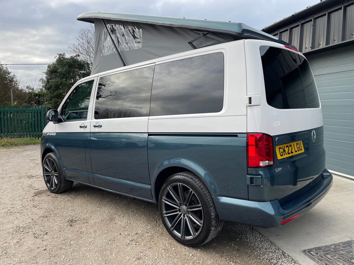2022 VW Transporter T6.1 Candy White SWB St Tropez CamperKing Conversion