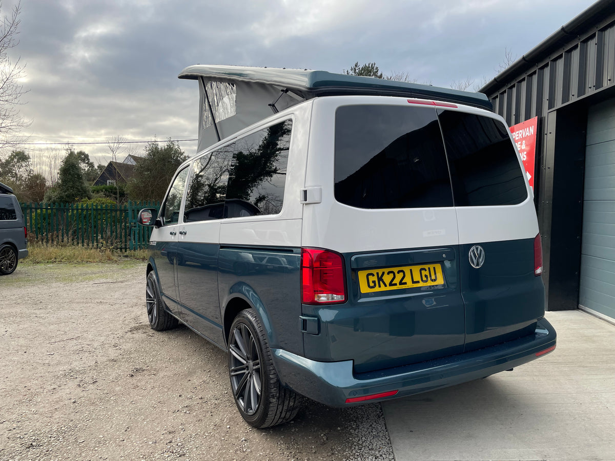 2022 VW Transporter T6.1 Candy White SWB St Tropez CamperKing Conversion