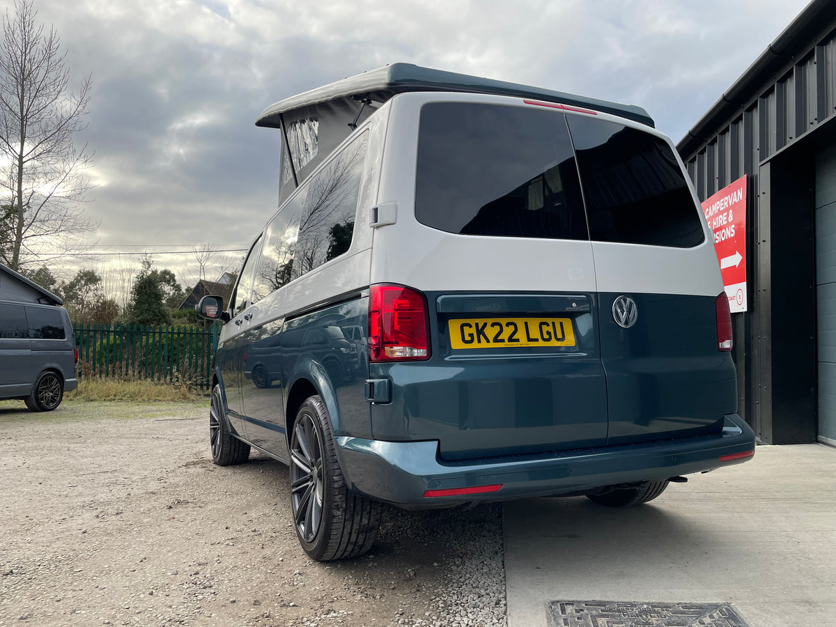 2022 VW Transporter T6.1 Candy White SWB St Tropez CamperKing Conversion