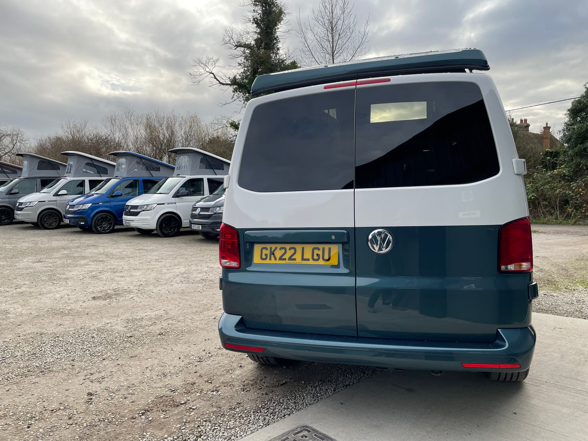 2022 VW Transporter T6.1 Candy White SWB St Tropez CamperKing Conversion