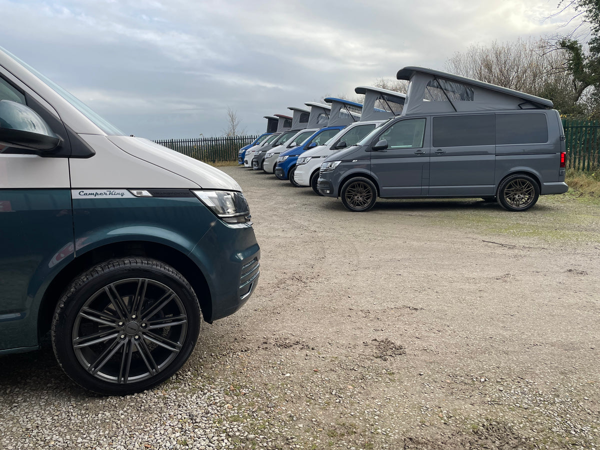 2022 VW Transporter T6.1 Candy White SWB St Tropez CamperKing Conversion