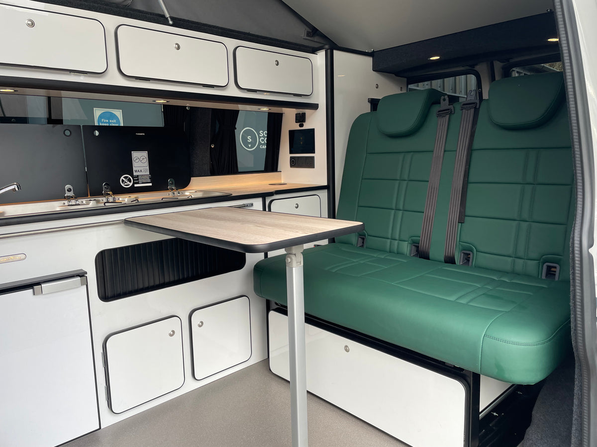 2022 VW Transporter T6.1 Candy White SWB St Tropez CamperKing Conversion