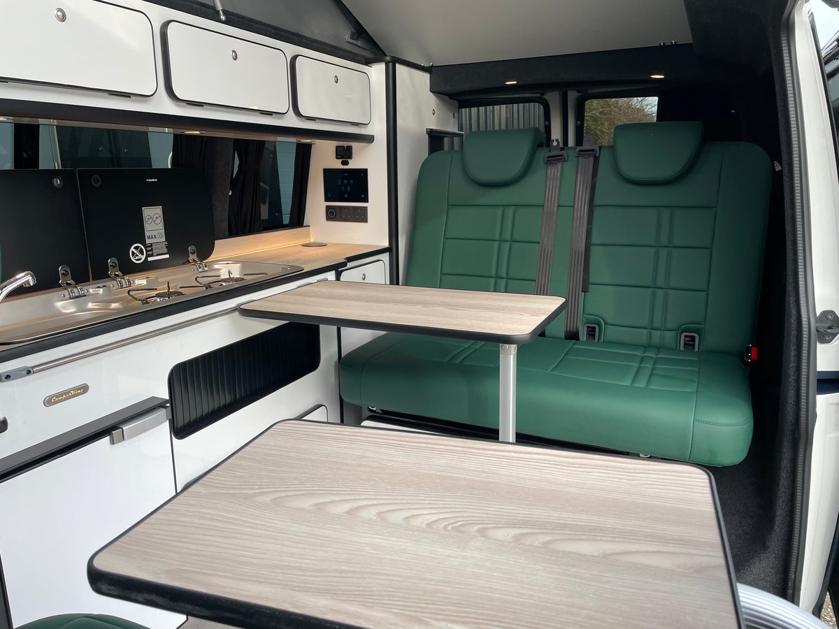 2022 VW Transporter T6.1 Candy White SWB St Tropez CamperKing Conversion