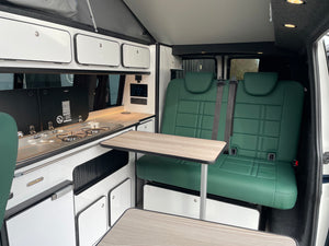 2022 VW Transporter T6.1 Candy White SWB St Tropez CamperKing Conversion