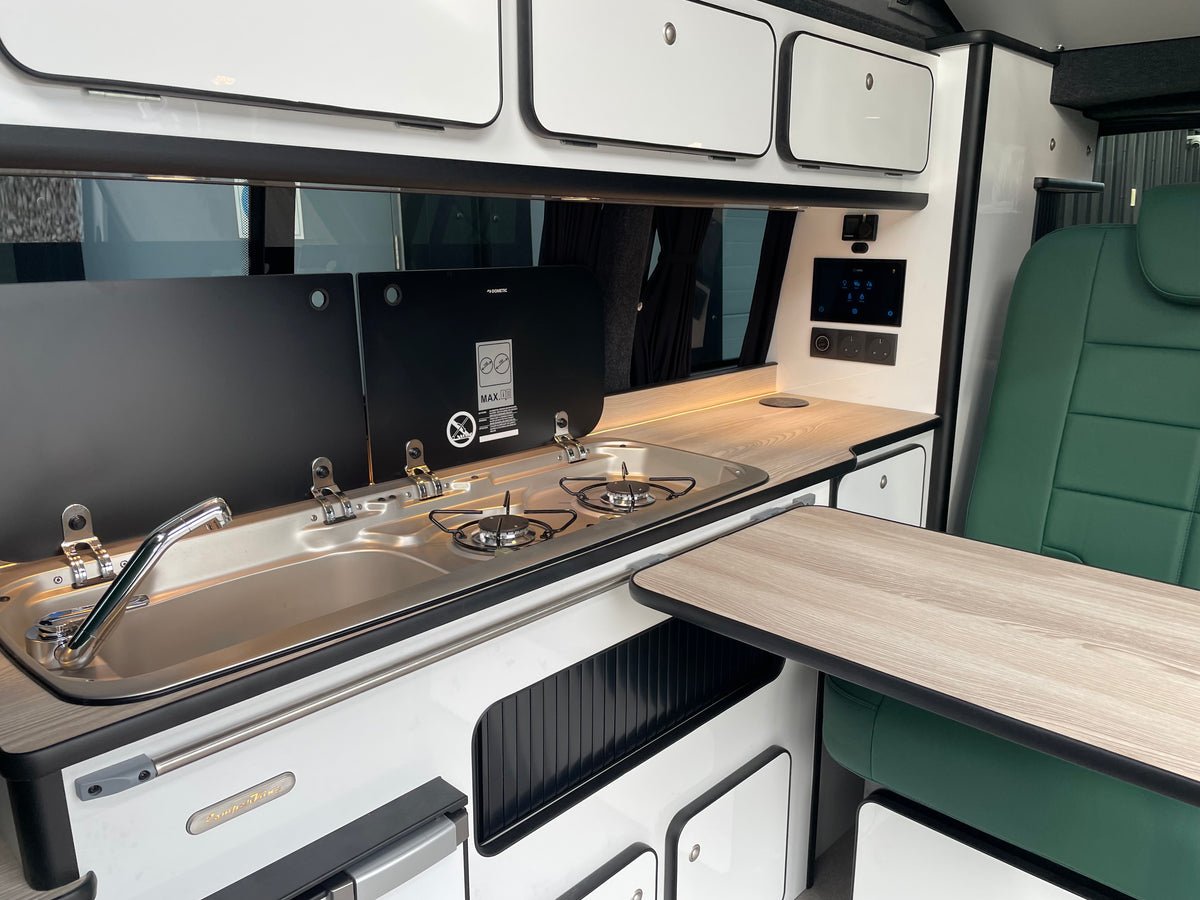 2022 VW Transporter T6.1 Candy White SWB St Tropez CamperKing Conversion