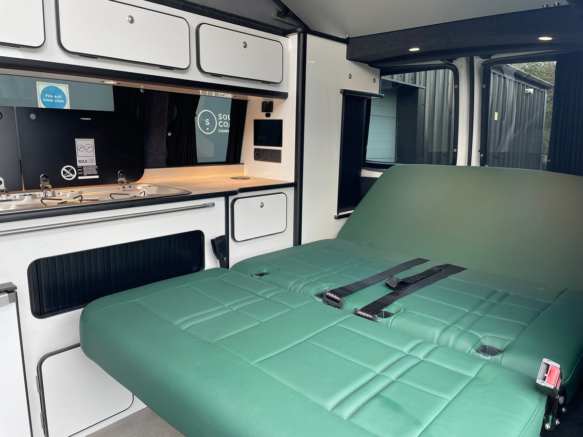 2022 VW Transporter T6.1 Candy White SWB St Tropez CamperKing Conversion