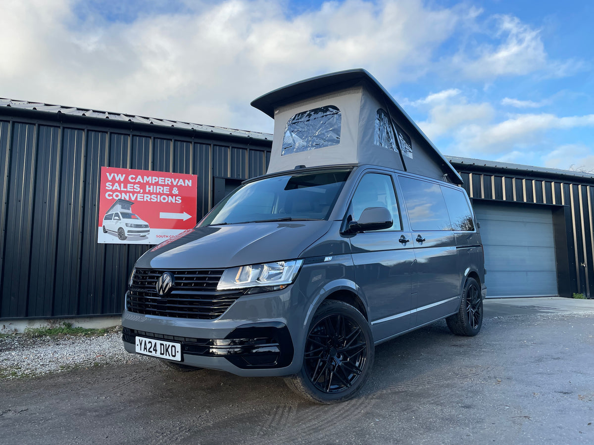2024 VW Transporter T6.1 Pure Grey SWB Le Mans CamperKing Conversion