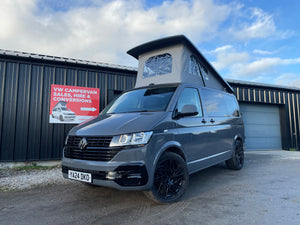2024 VW Transporter T6.1 Pure Grey SWB Le Mans CamperKing Conversion