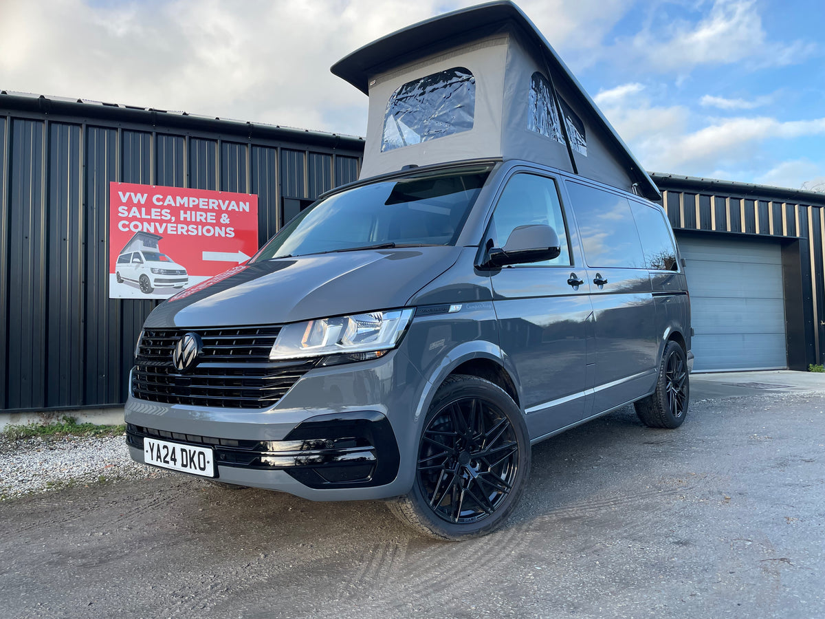2024 VW Transporter T6.1 Pure Grey SWB Le Mans CamperKing Conversion