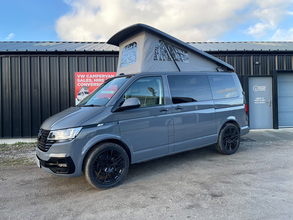 2024 VW Transporter T6.1 Pure Grey SWB Le Mans CamperKing Conversion