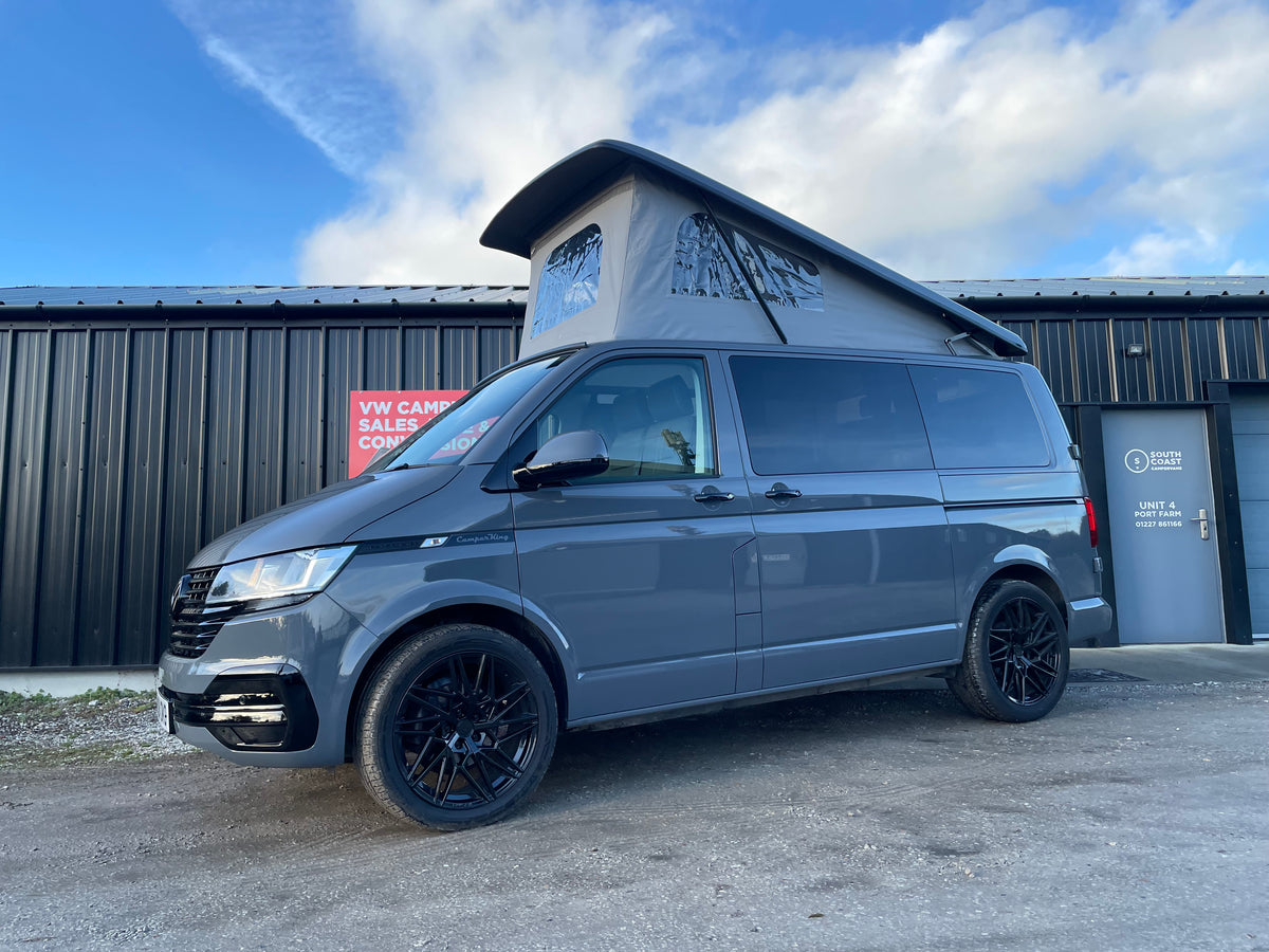 2024 VW Transporter T6.1 Pure Grey SWB Le Mans CamperKing Conversion