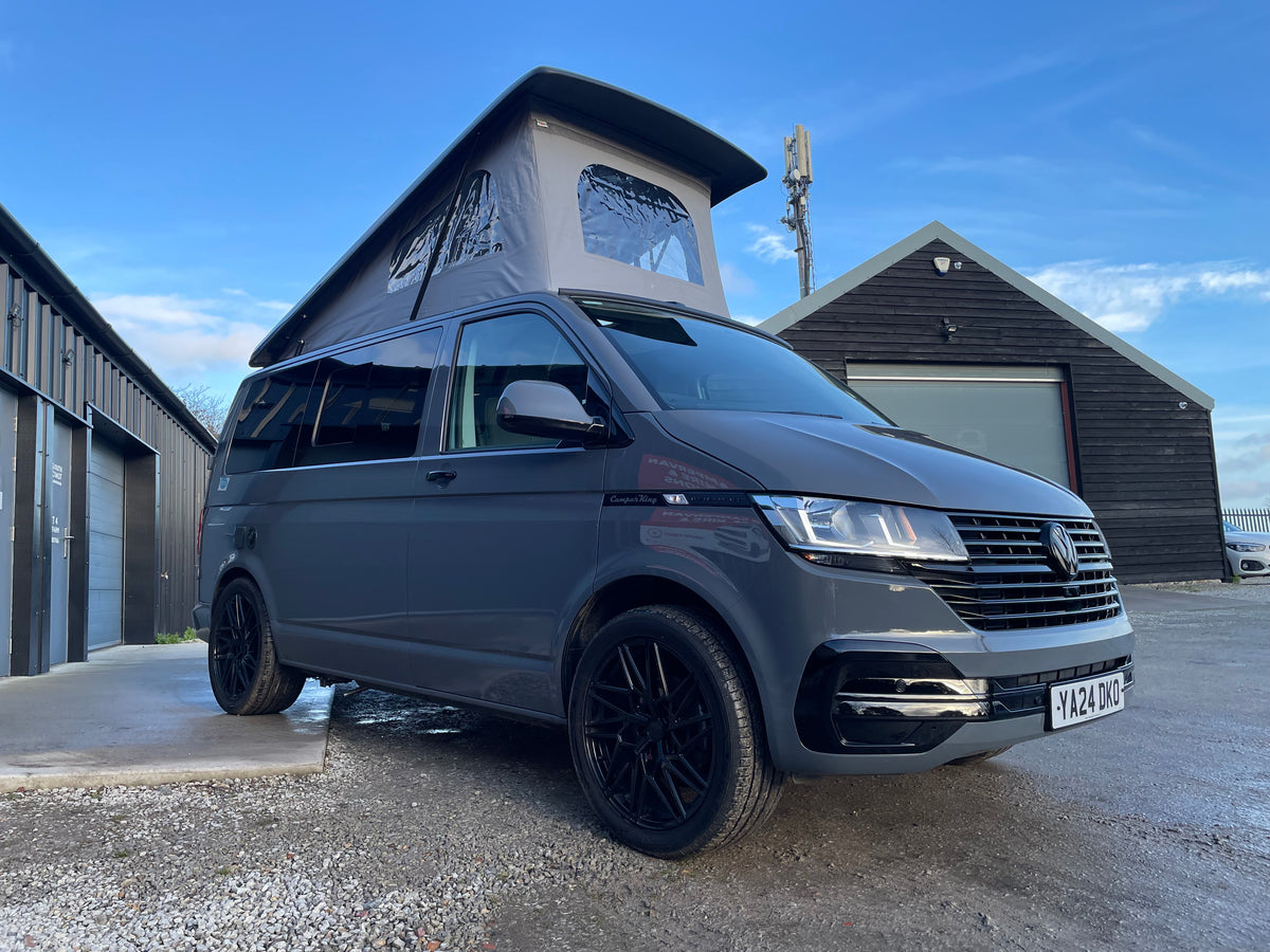2024 VW Transporter T6.1 Pure Grey SWB Le Mans CamperKing Conversion
