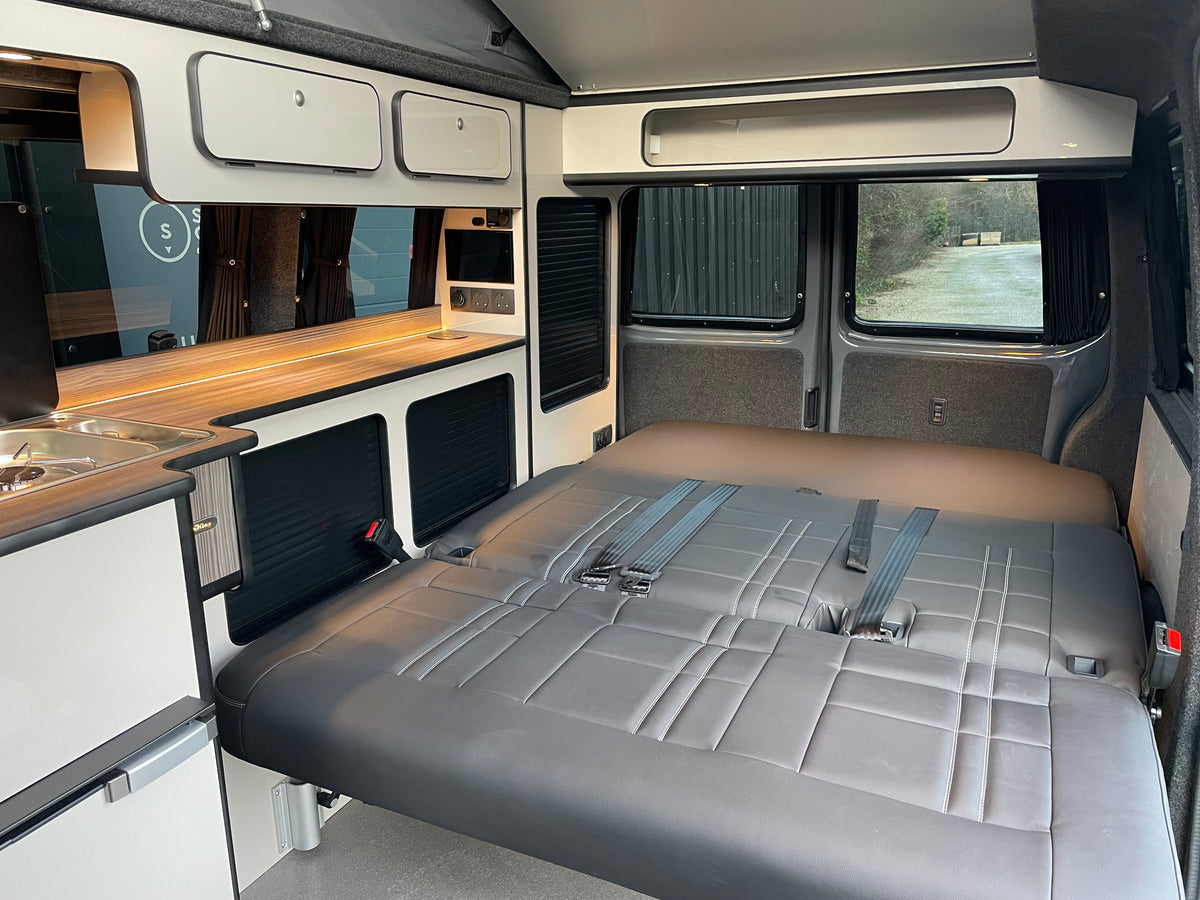 2024 VW Transporter T6.1 Pure Grey SWB Le Mans CamperKing Conversion