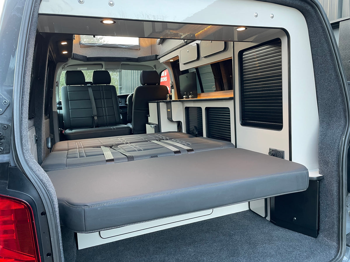 2024 VW Transporter T6.1 Pure Grey SWB Le Mans CamperKing Conversion