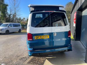 2020 VW Transporter T6.1 Candy White/blue SWB L-shape conversion