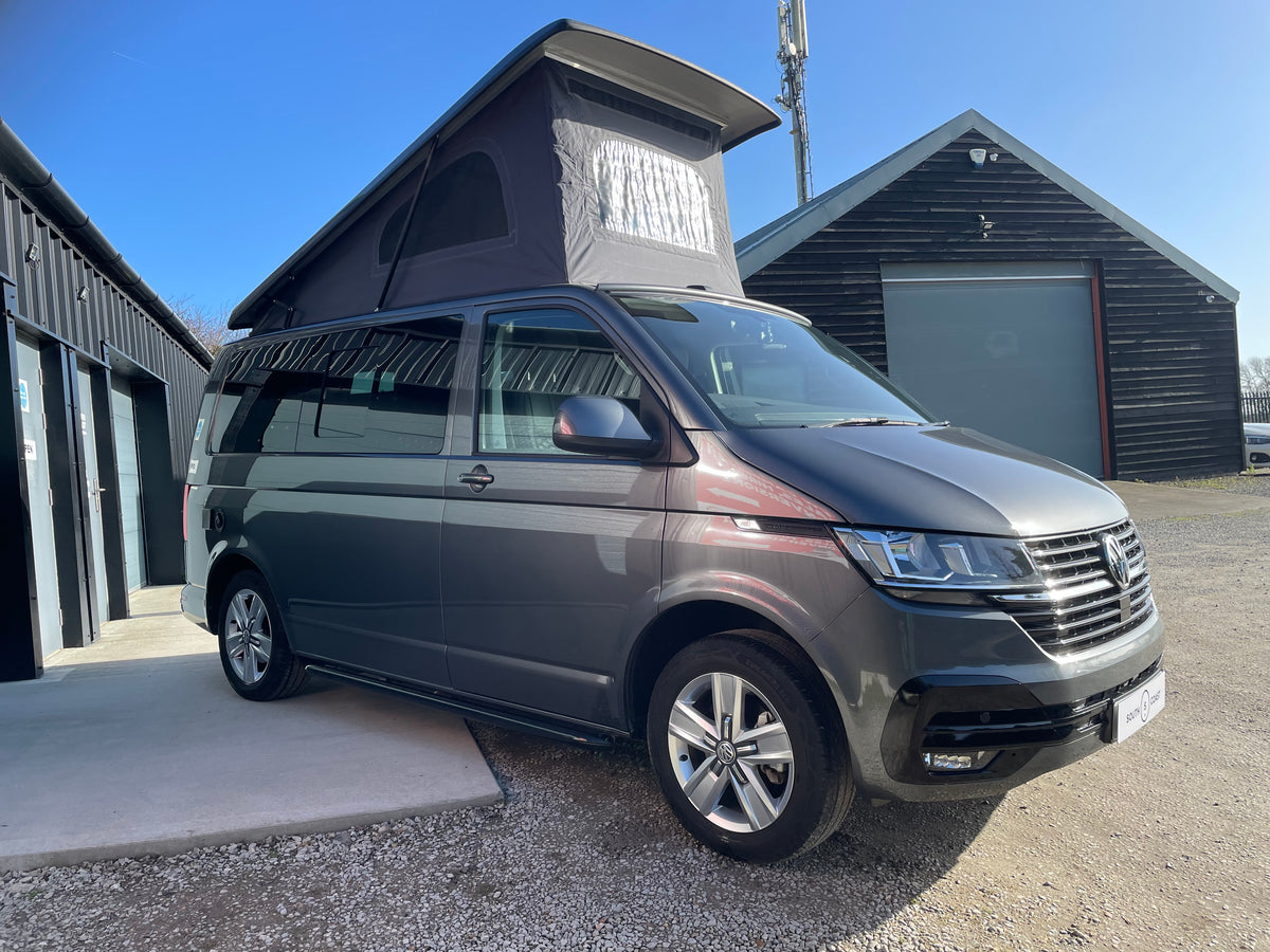 T6.1 Highline Campervan 2023 (23 plate) - Indium Grey with very low mileage RIB bed