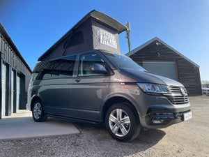 T6.1 Highline Campervan 2023 (23 plate) - Indium Grey with very low mileage RIB bed