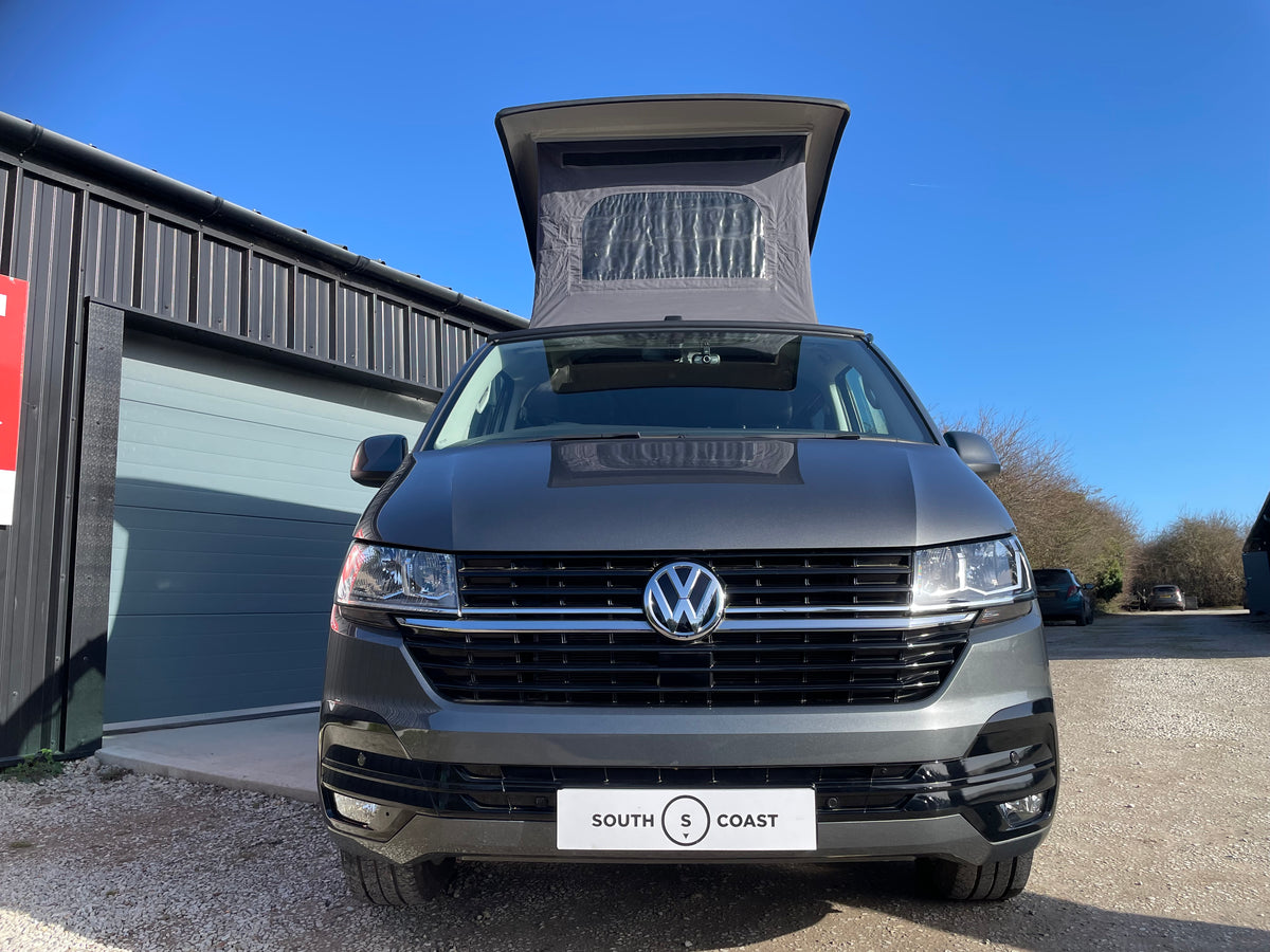 T6.1 Highline Campervan 2023 (23 plate) - Indium Grey with very low mileage RIB bed