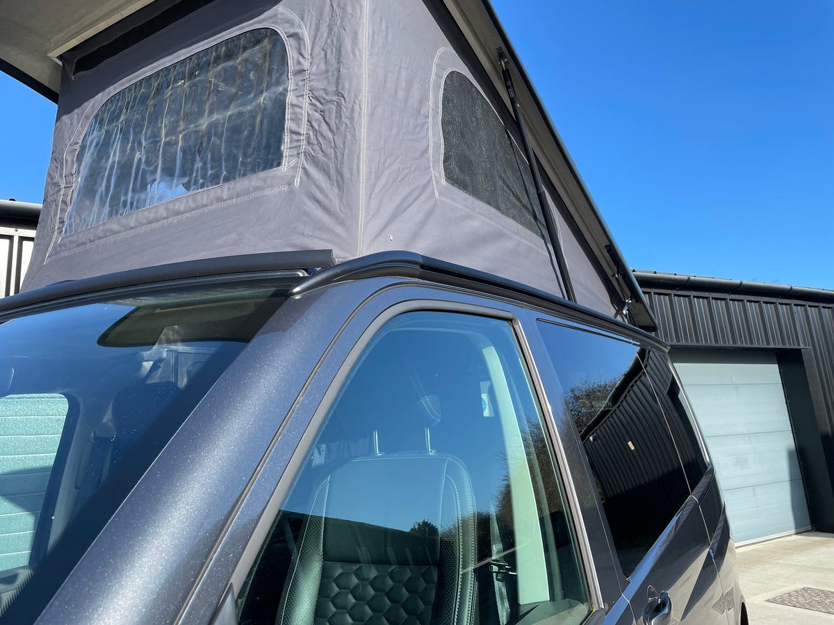 T6.1 Highline Campervan 2023 (23 plate) - Indium Grey with very low mileage RIB bed