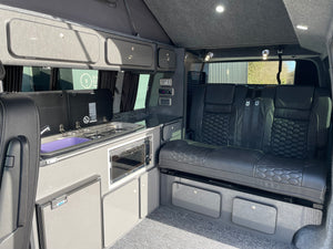 T6.1 Highline Campervan 2023 (23 plate) - Indium Grey with very low mileage RIB bed