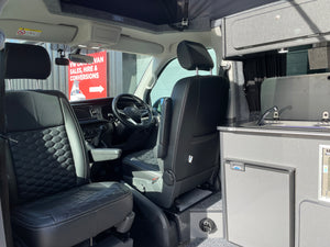 T6.1 Highline Campervan 2023 (23 plate) - Indium Grey with very low mileage RIB bed