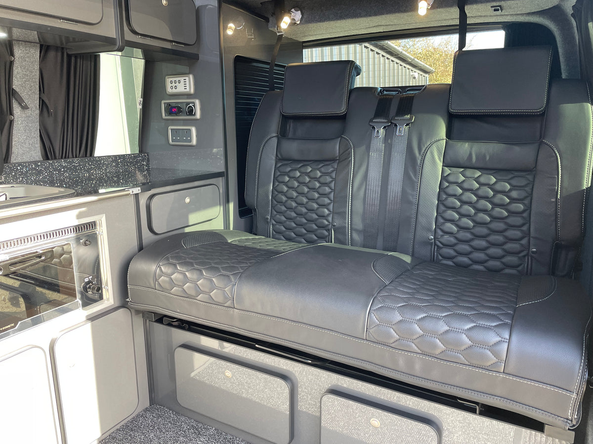 T6.1 Highline Campervan 2023 (23 plate) - Indium Grey with very low mileage RIB bed