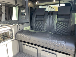 T6.1 Highline Campervan 2023 (23 plate) - Indium Grey with very low mileage RIB bed