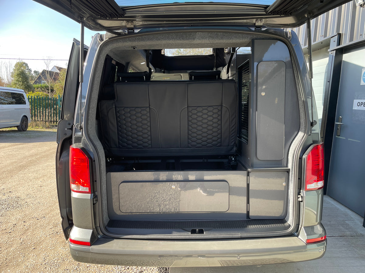 T6.1 Highline Campervan 2023 (23 plate) - Indium Grey with very low mileage RIB bed