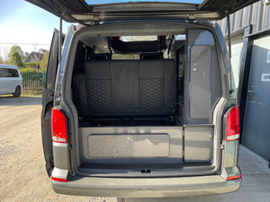 T6.1 Highline Campervan 2023 (23 plate) - Indium Grey with very low mileage RIB bed