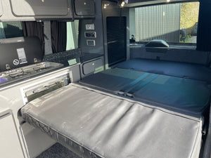 T6.1 Highline Campervan 2023 (23 plate) - Indium Grey with very low mileage RIB bed