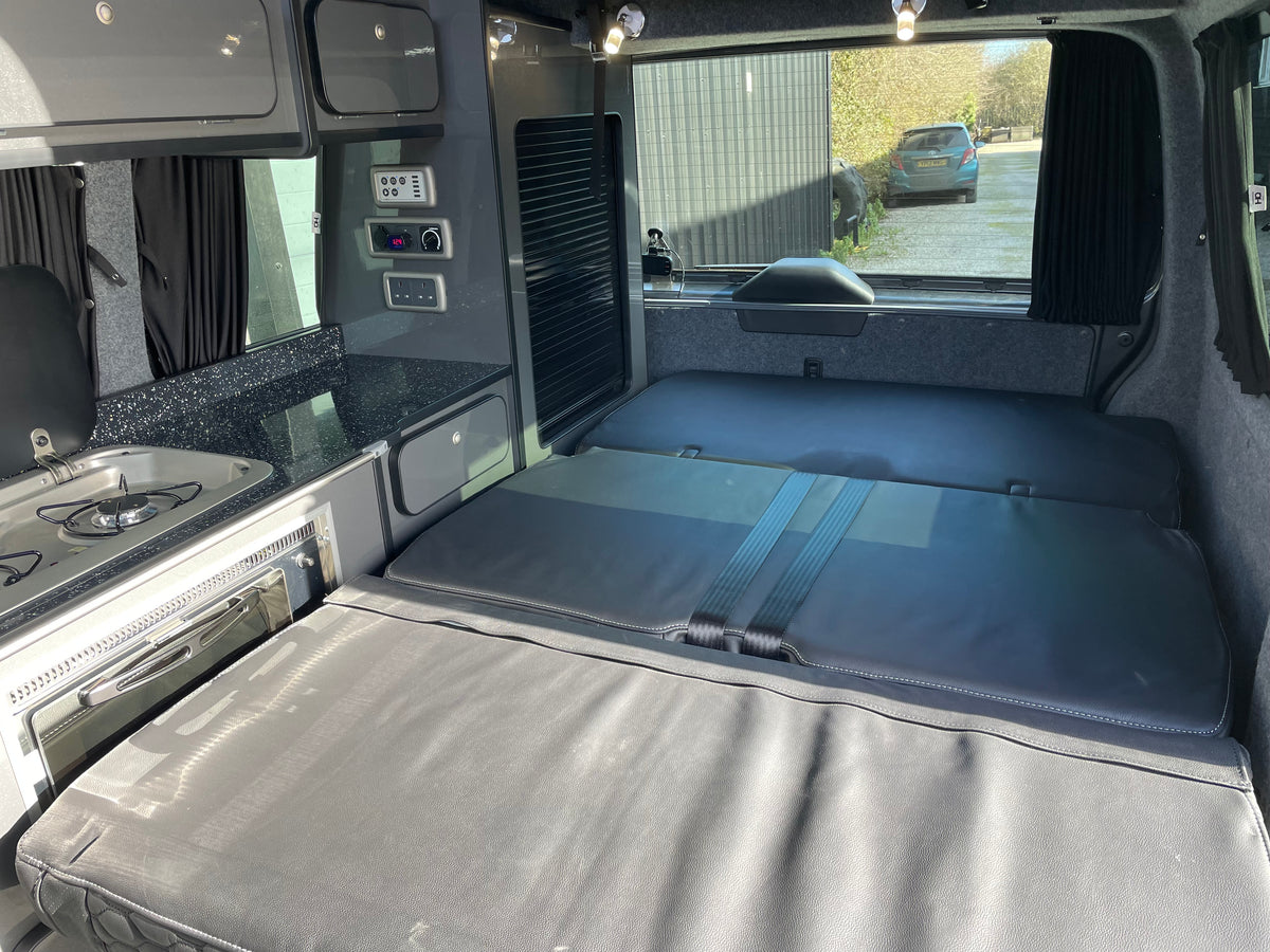 T6.1 Highline Campervan 2023 (23 plate) - Indium Grey with very low mileage RIB bed